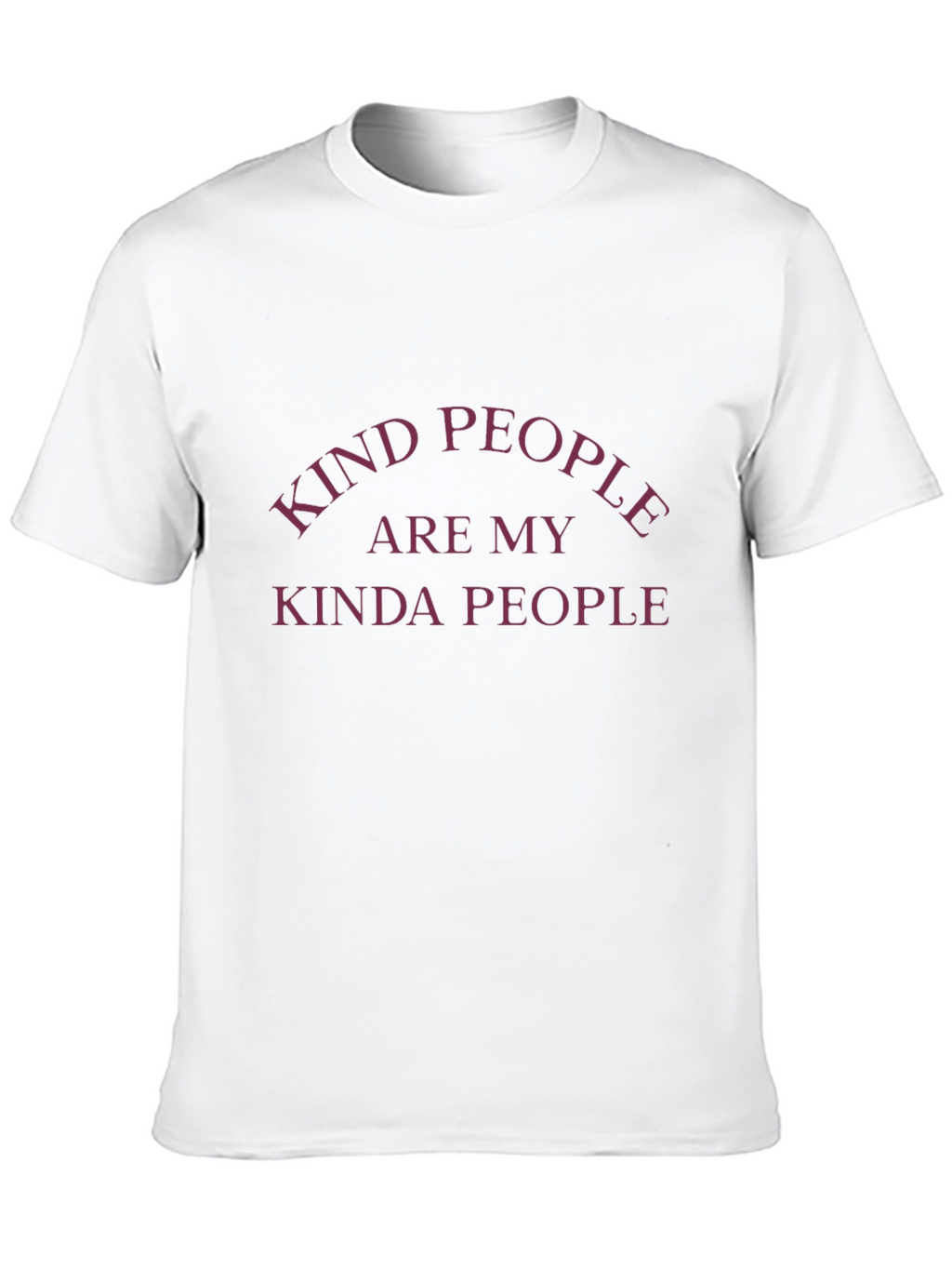 Kind People T-Shirt Stylish Casual Top