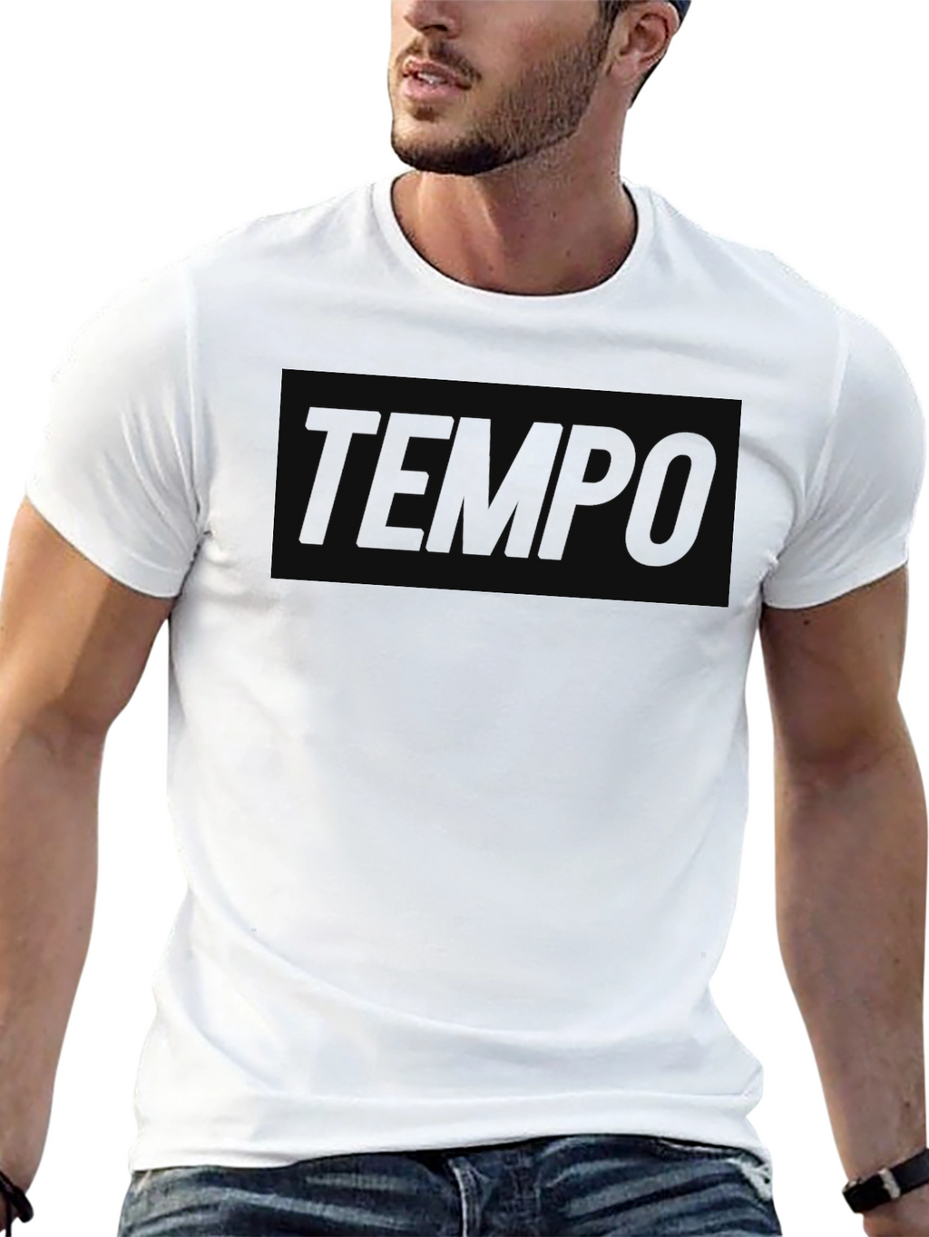 Tempo Black T-Shirt