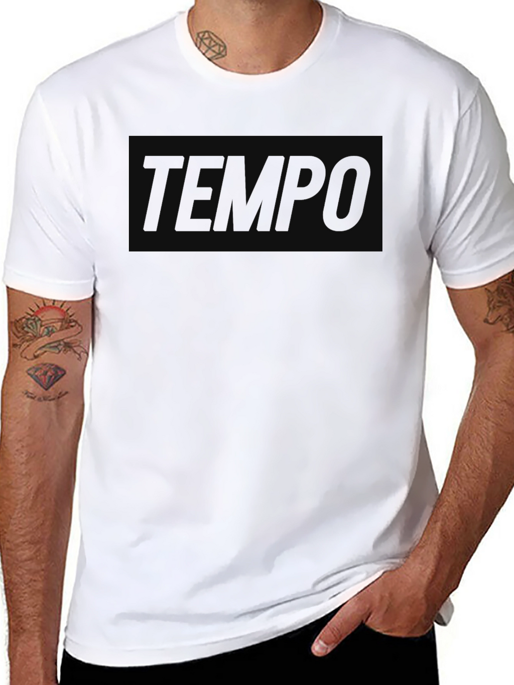 Tempo Black T-Shirt