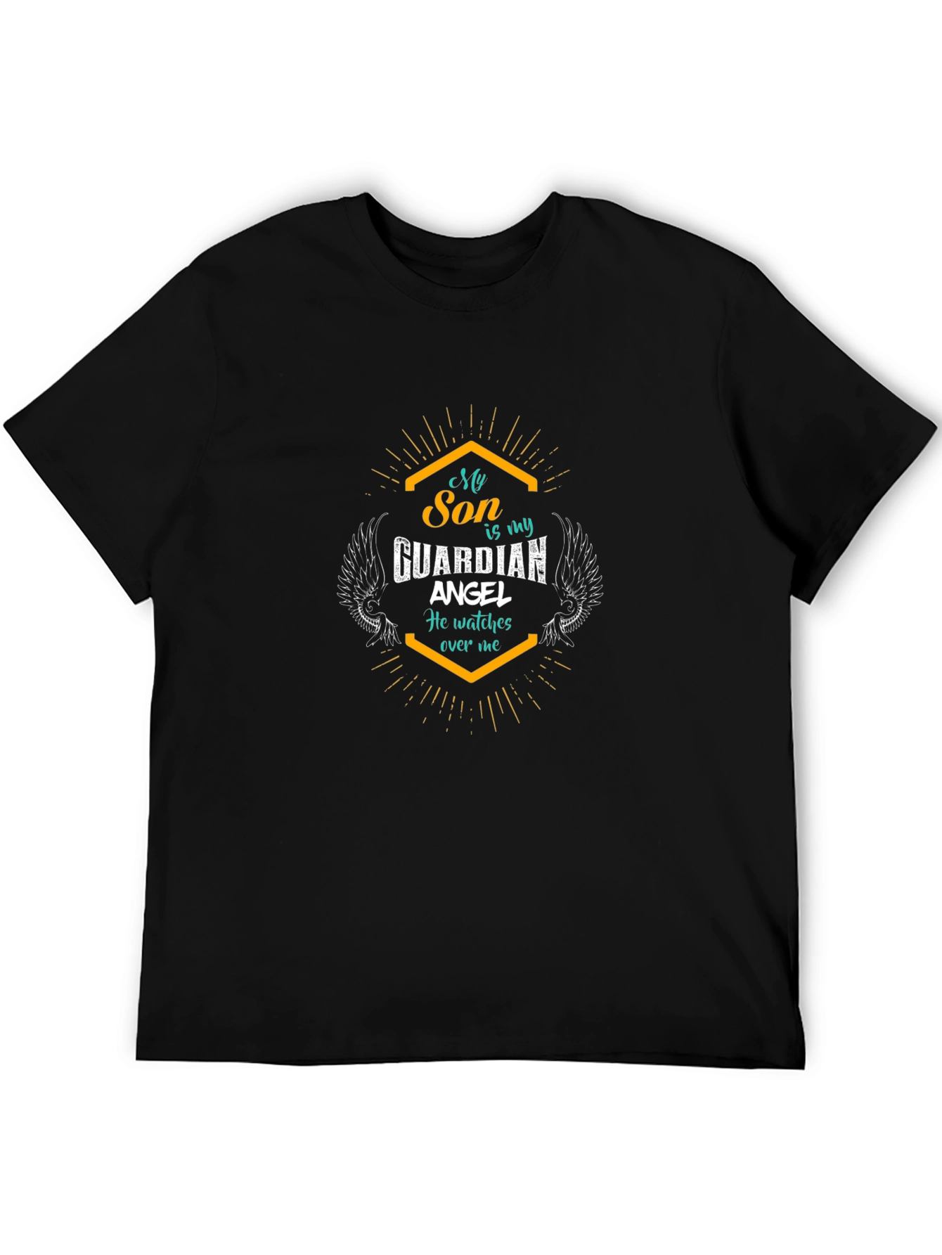 My Son is My Guardian Angel Graphic Tee