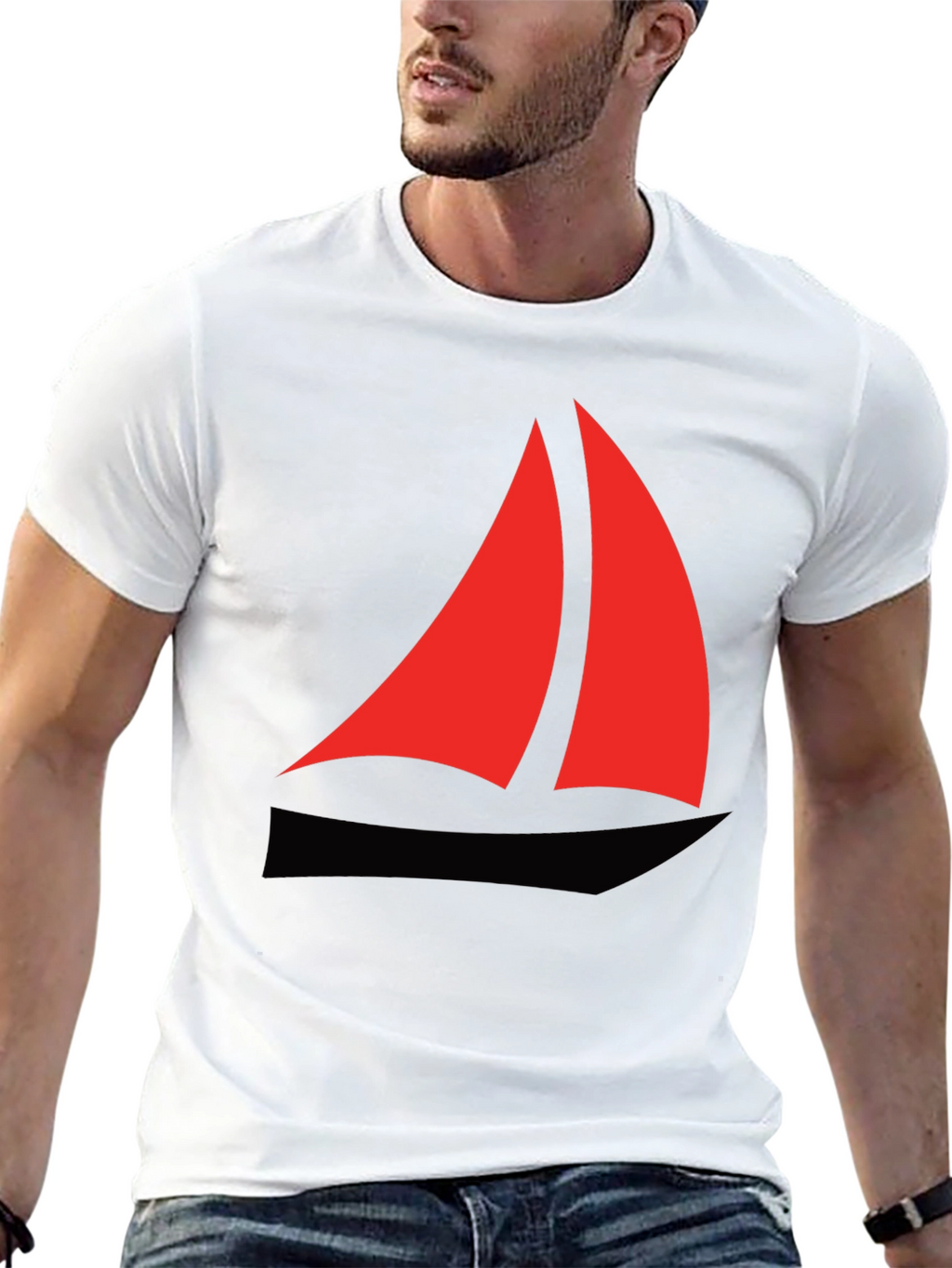 Sailing Graphic Tee - Classic Comfort