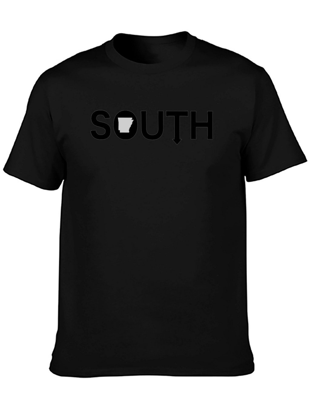 South T-Shirt with Arkansas State Symbol