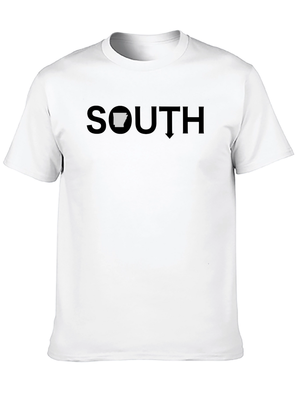 South T-Shirt with Arkansas State Symbol
