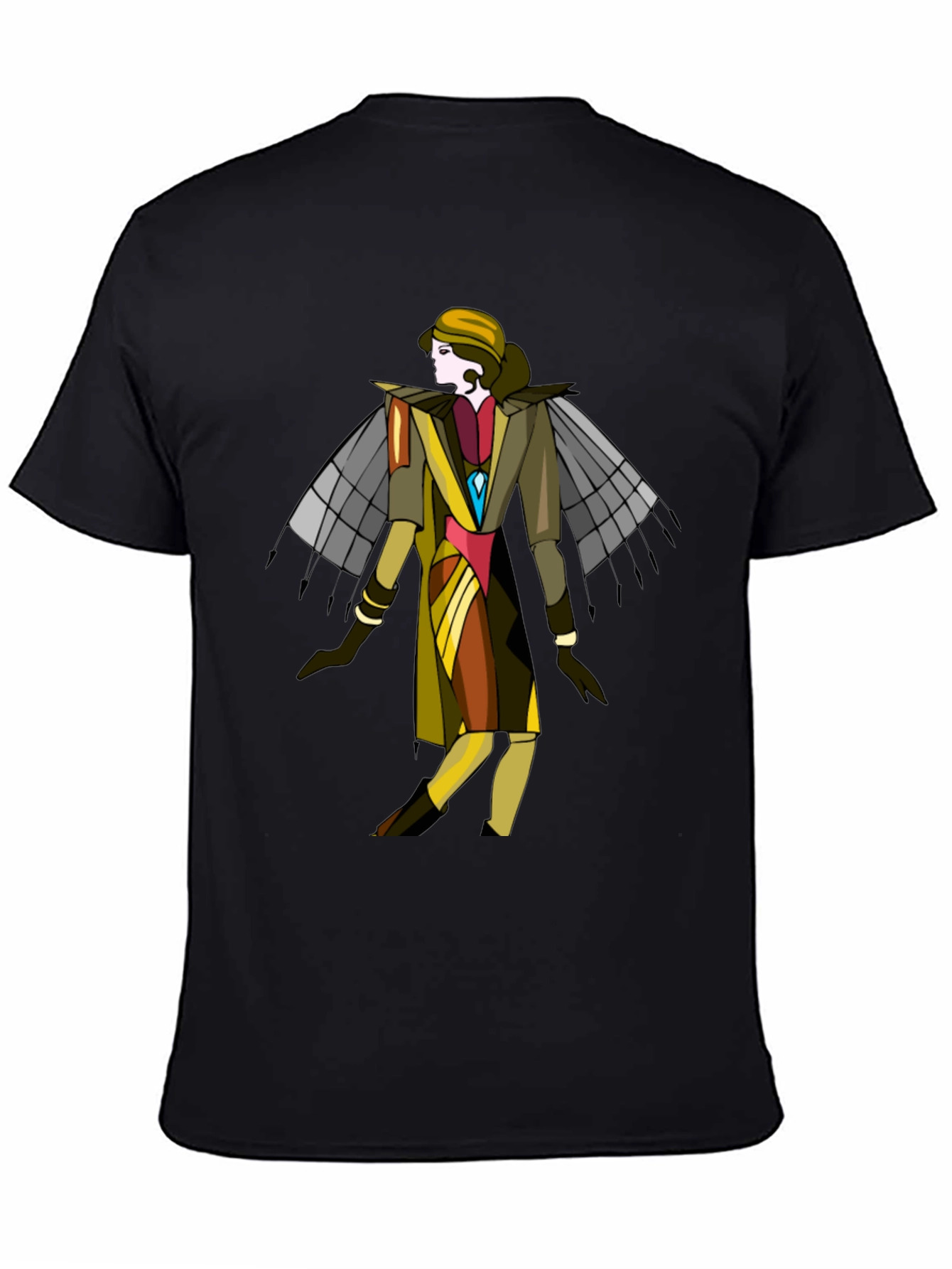 Art Deco Style Graphic T-Shirt