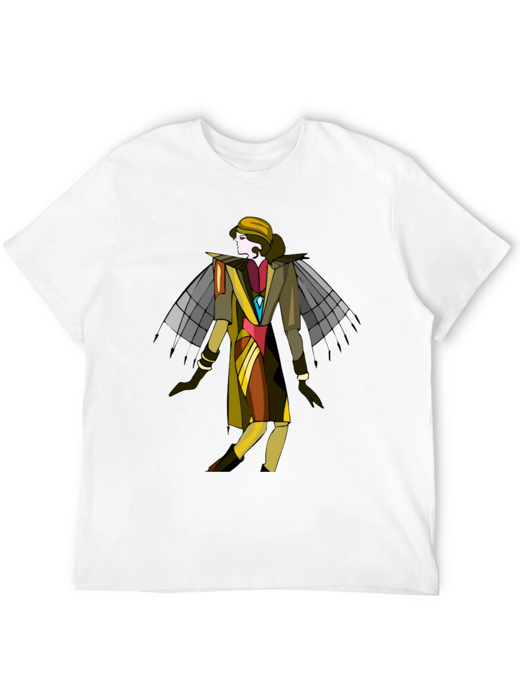 Art Deco Style Graphic T-Shirt