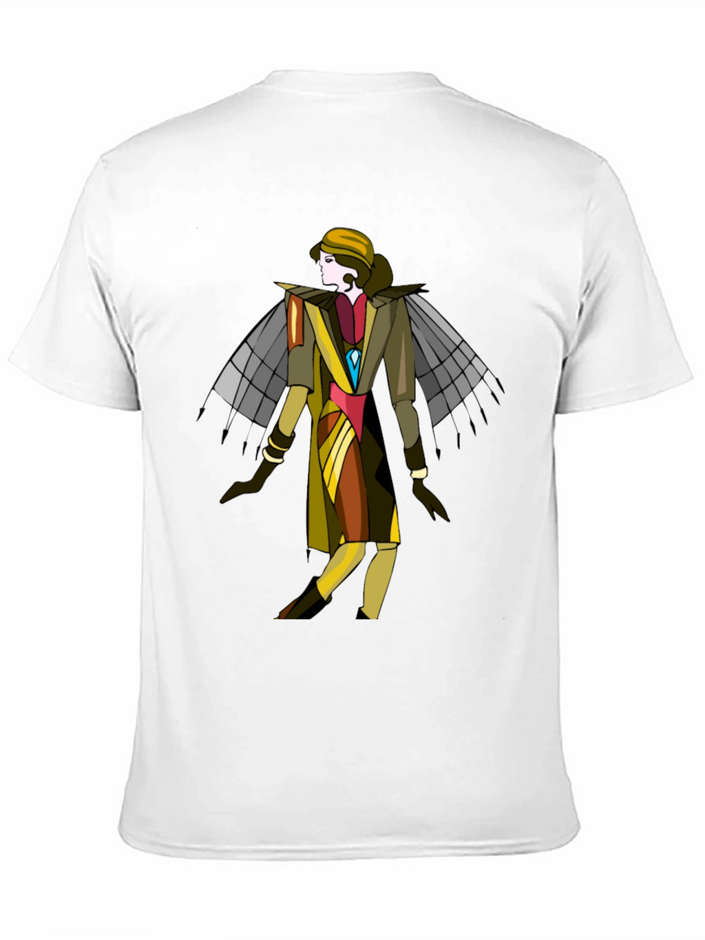 Art Deco Style Graphic T-Shirt