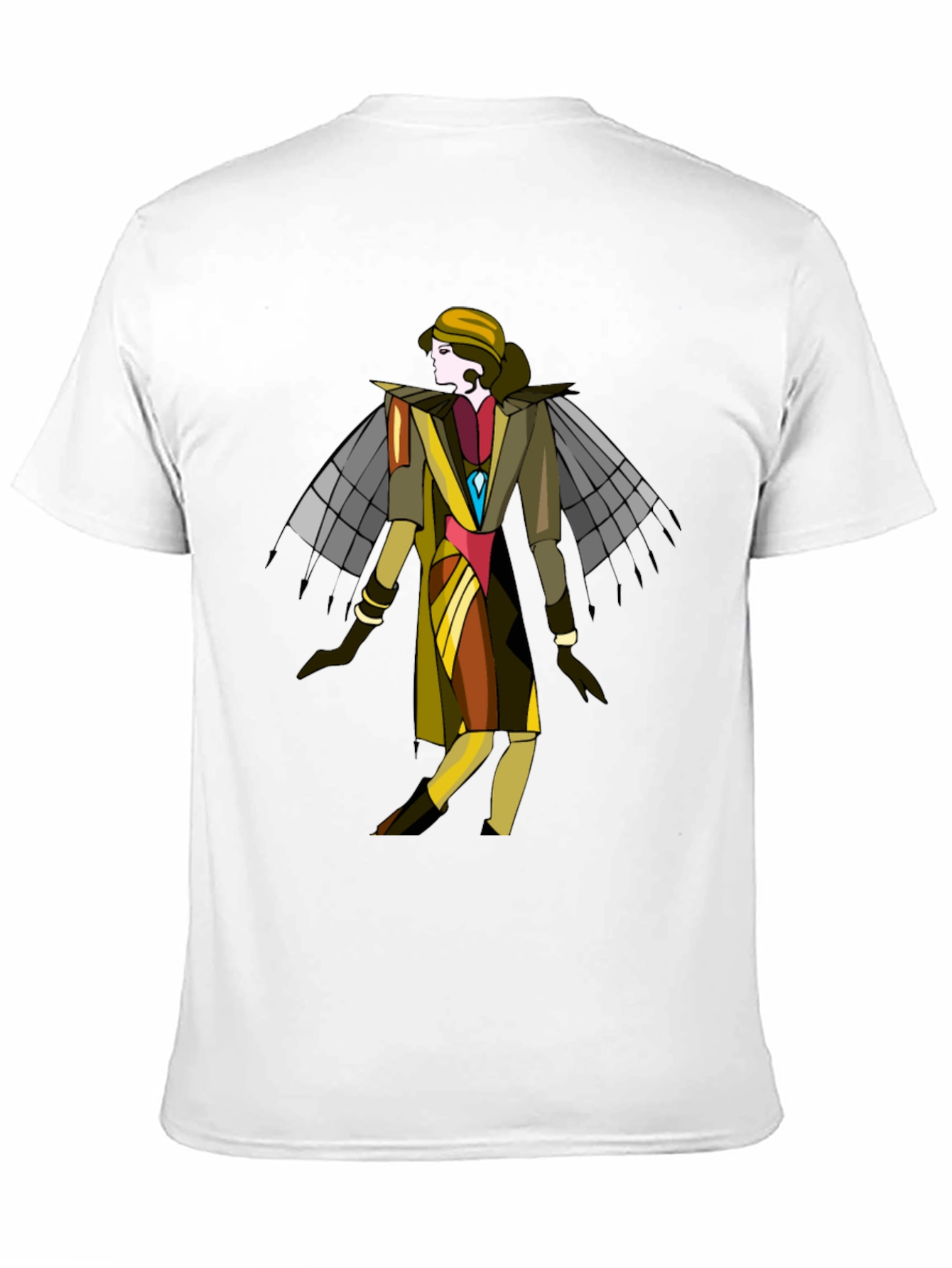 Art Deco Style Graphic T-Shirt