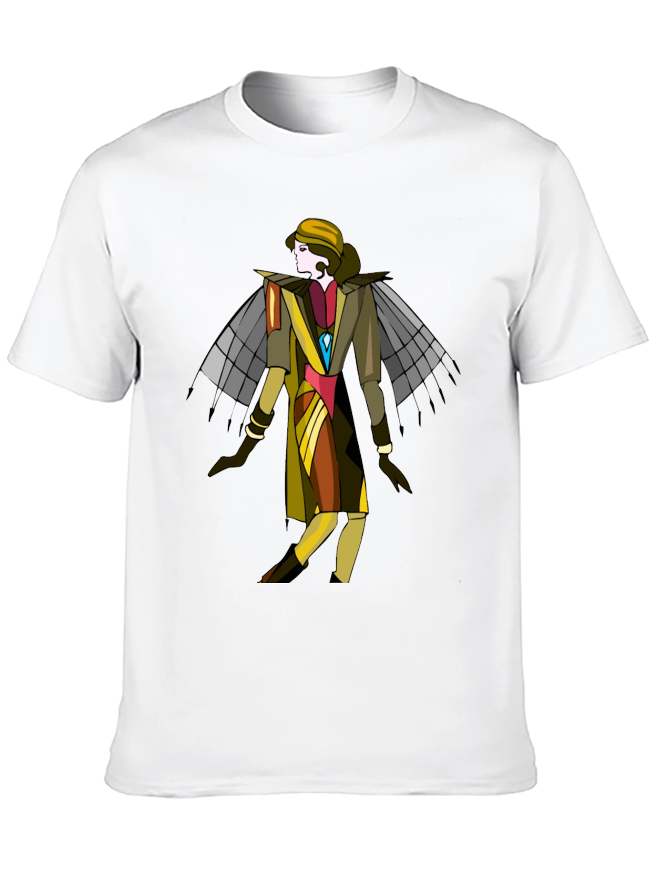 Art Deco Style Graphic T-Shirt