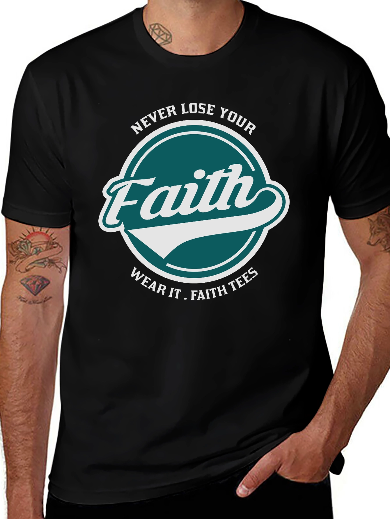 Faith T-Shirt: Never Lose Your Faith Graphic Tee
