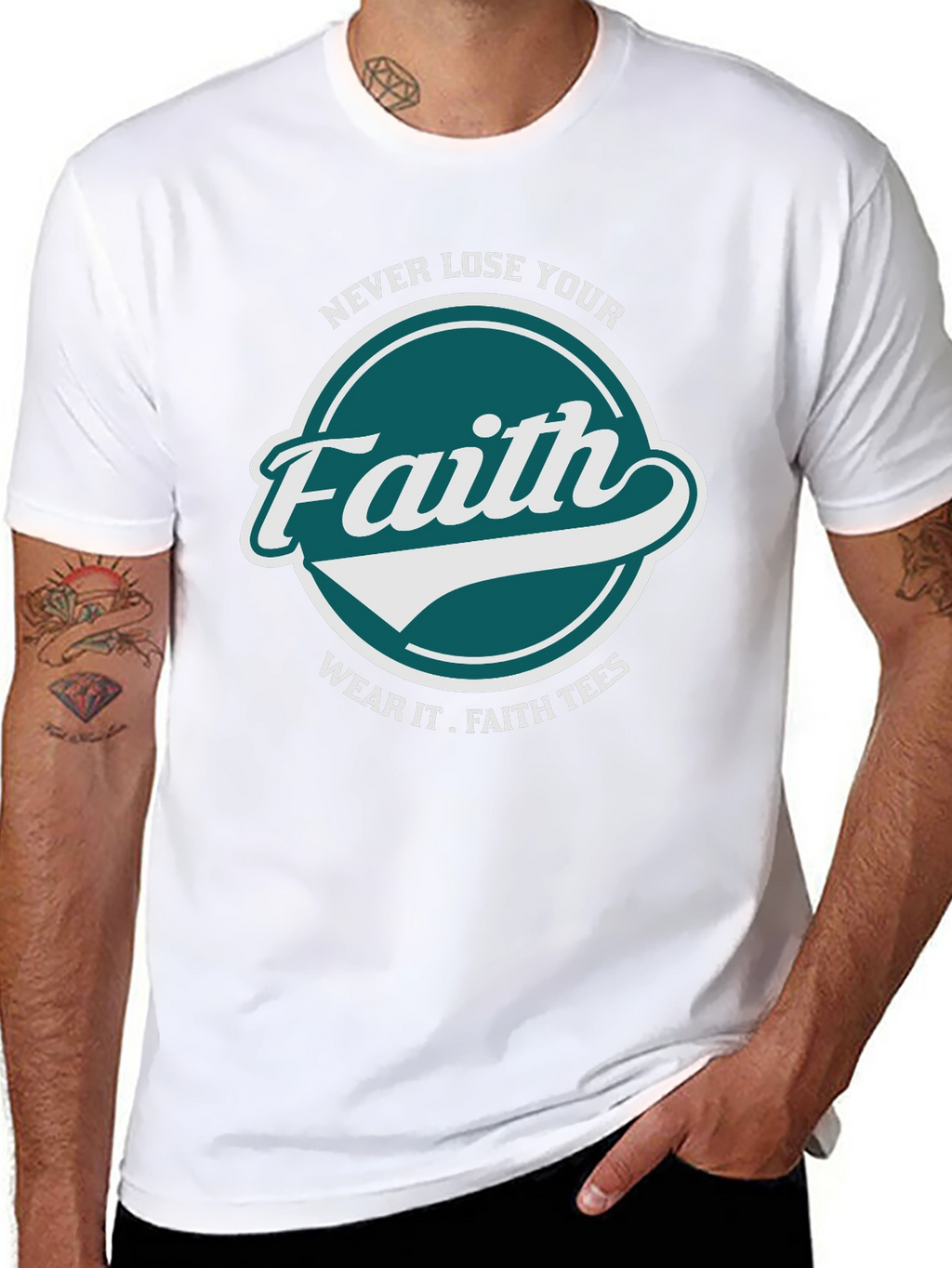 Faith T-Shirt: Never Lose Your Faith Graphic Tee