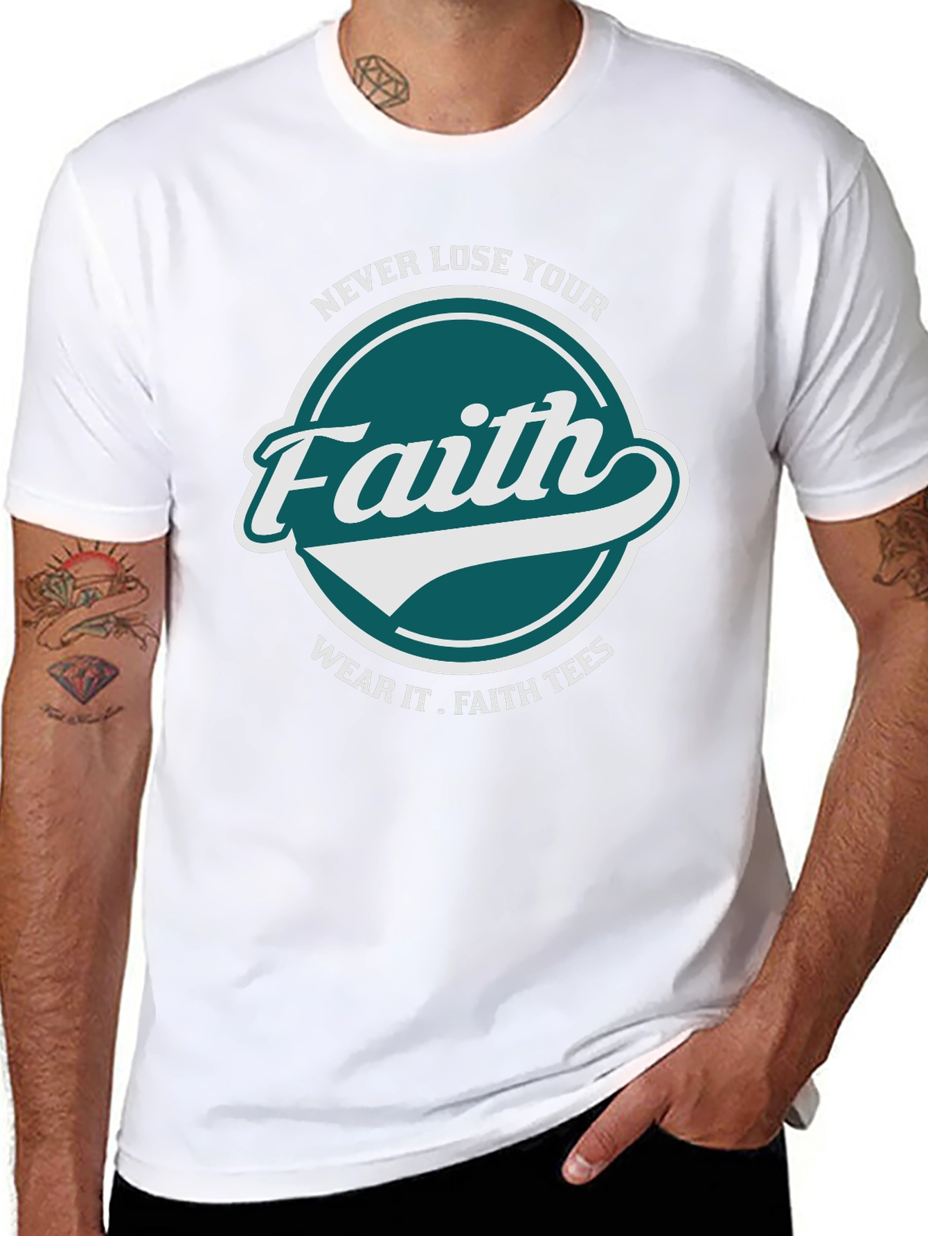 Faith T-Shirt: Never Lose Your Faith Graphic Tee