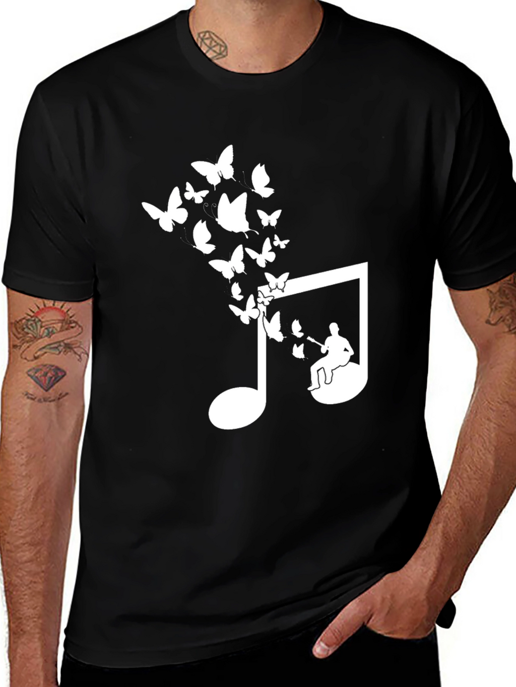 Musical Butterfly T-Shirt