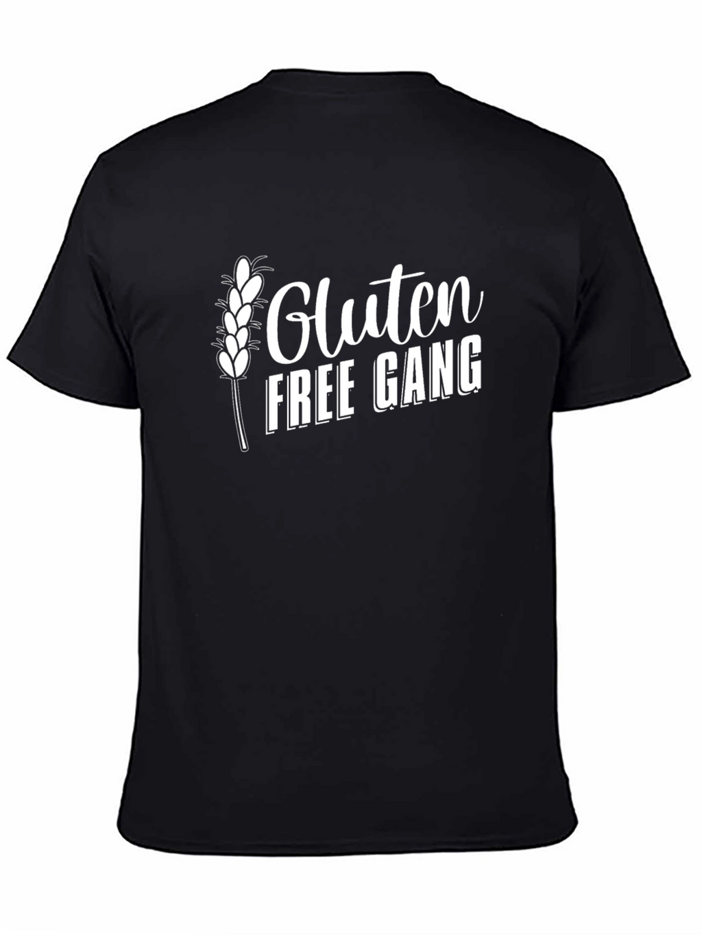 Gluten Free Gang Black T-Shirt