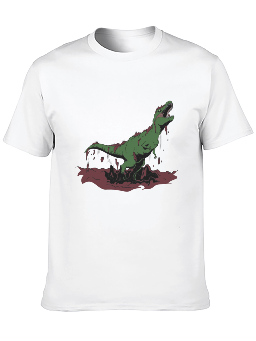 Dinosaur Graphic T-Shirt - Black