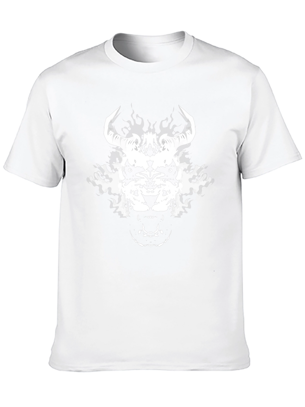 Infernal Beast Graphic Tee - Black Cotton Blend