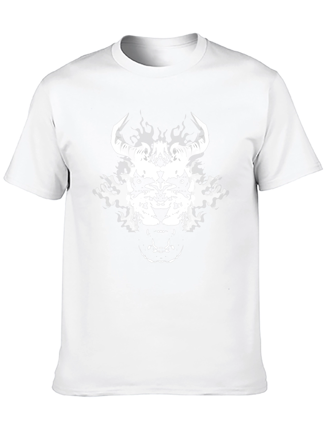 Infernal Beast Graphic Tee - Black Cotton Blend