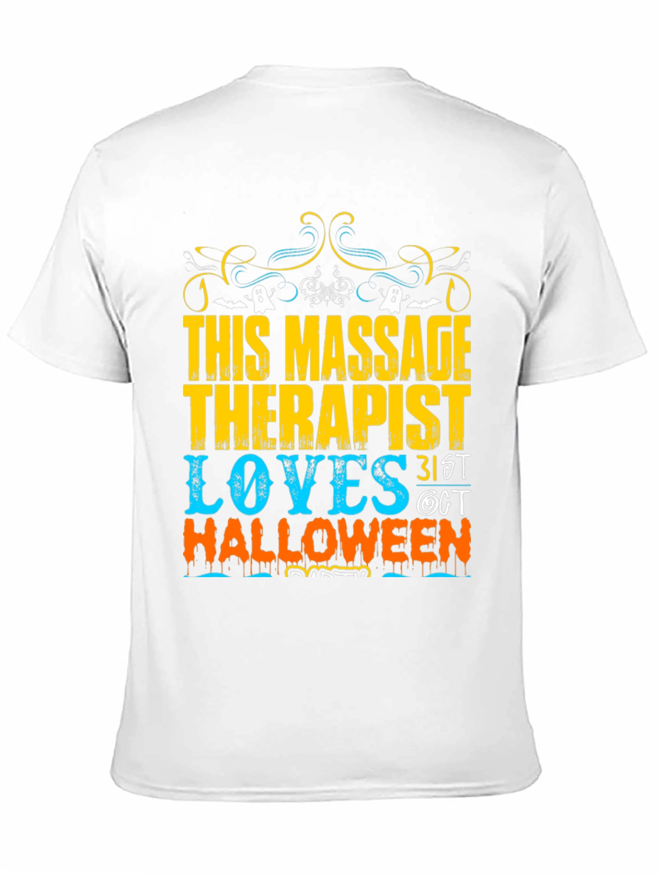 Massage Therapist Halloween Graphic Tee