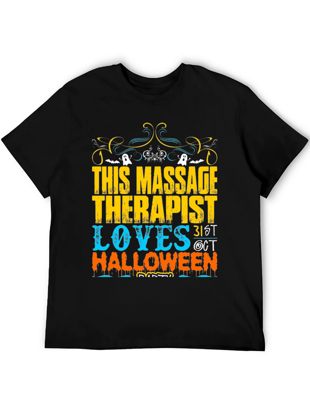 Massage Therapist Halloween Graphic Tee