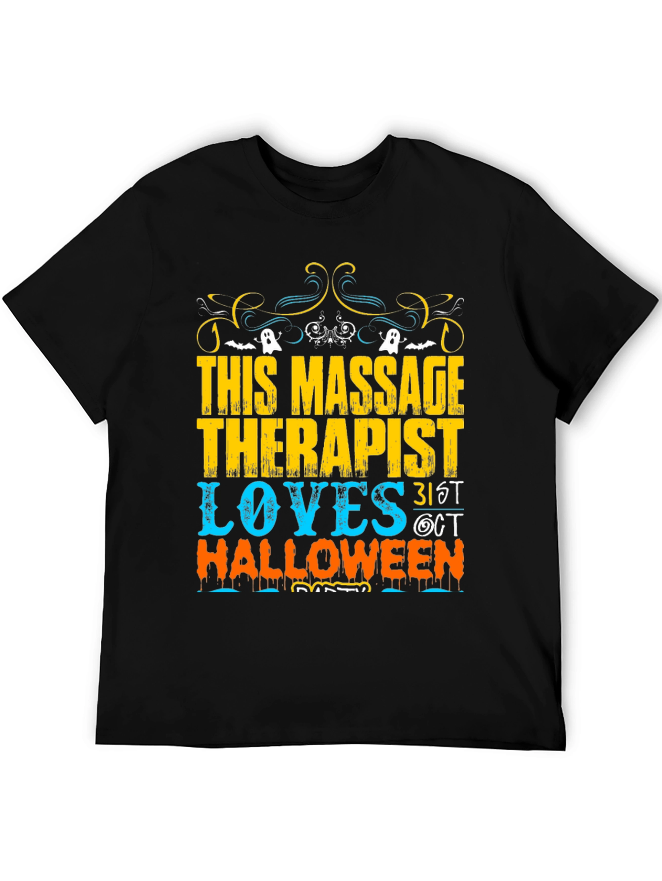 Massage Therapist Halloween Graphic Tee