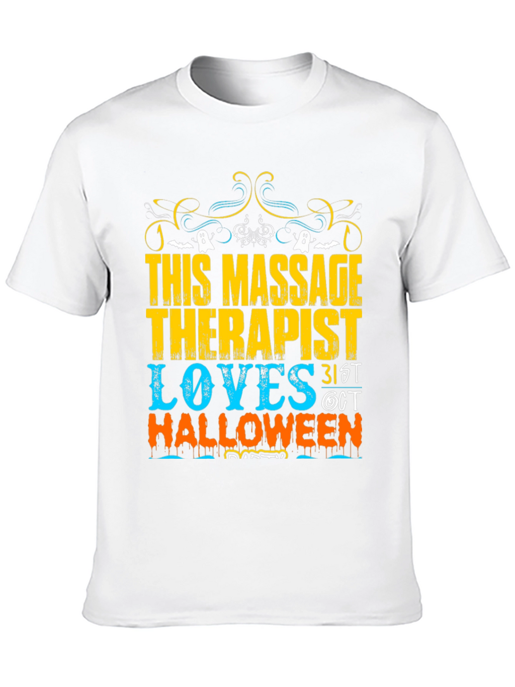 Massage Therapist Halloween Graphic Tee