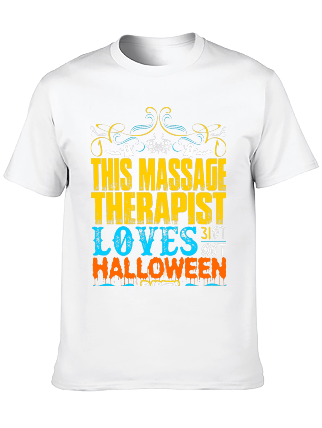 Massage Therapist Halloween Graphic Tee