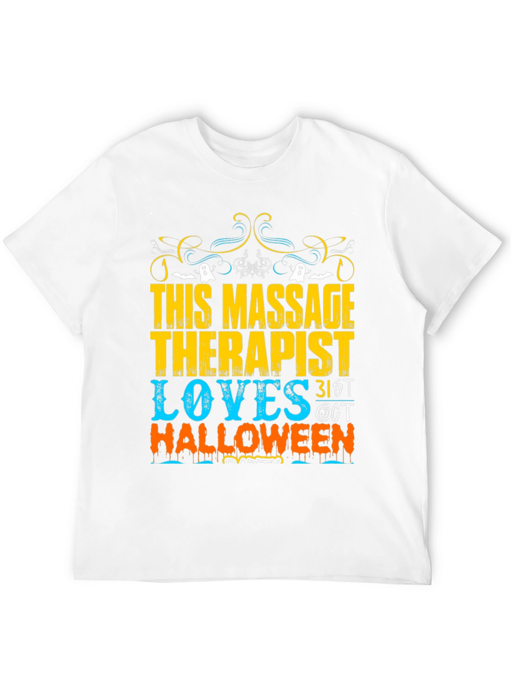 Massage Therapist Halloween Graphic Tee