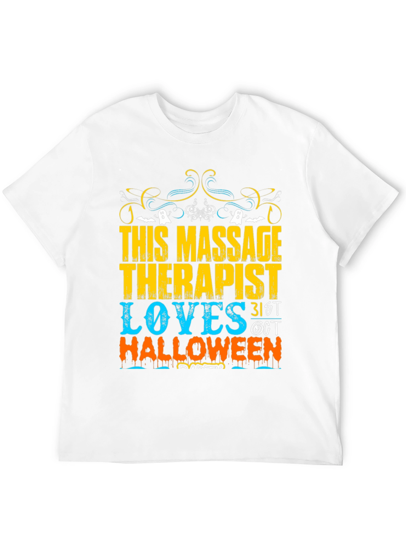Massage Therapist Halloween Graphic Tee
