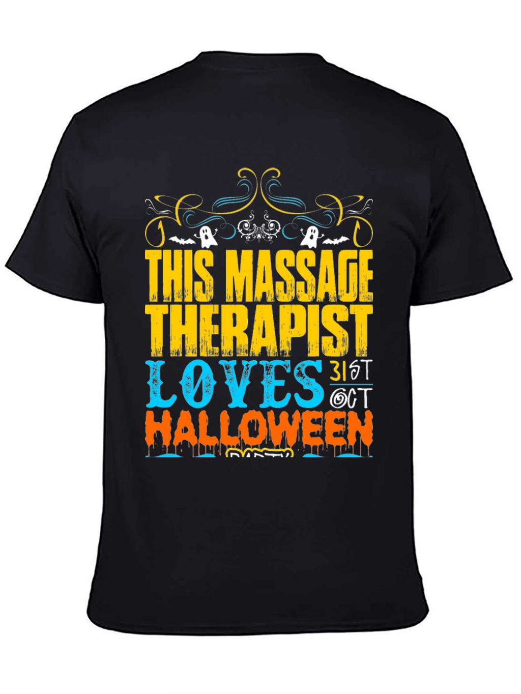 Massage Therapist Halloween Graphic Tee