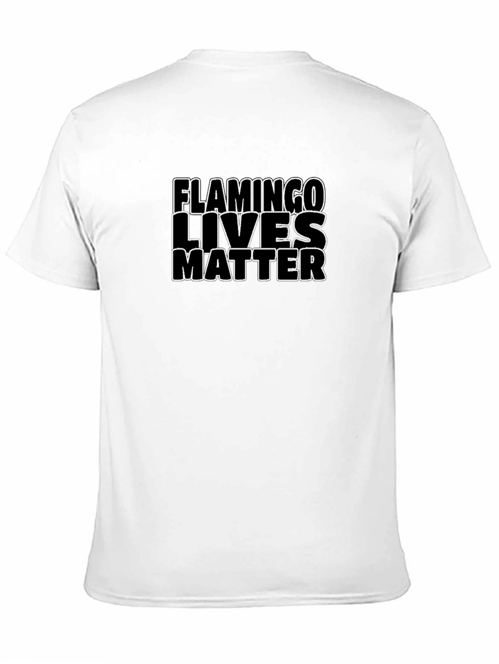 Flamingo Lives Matter Graphic T-Shirt