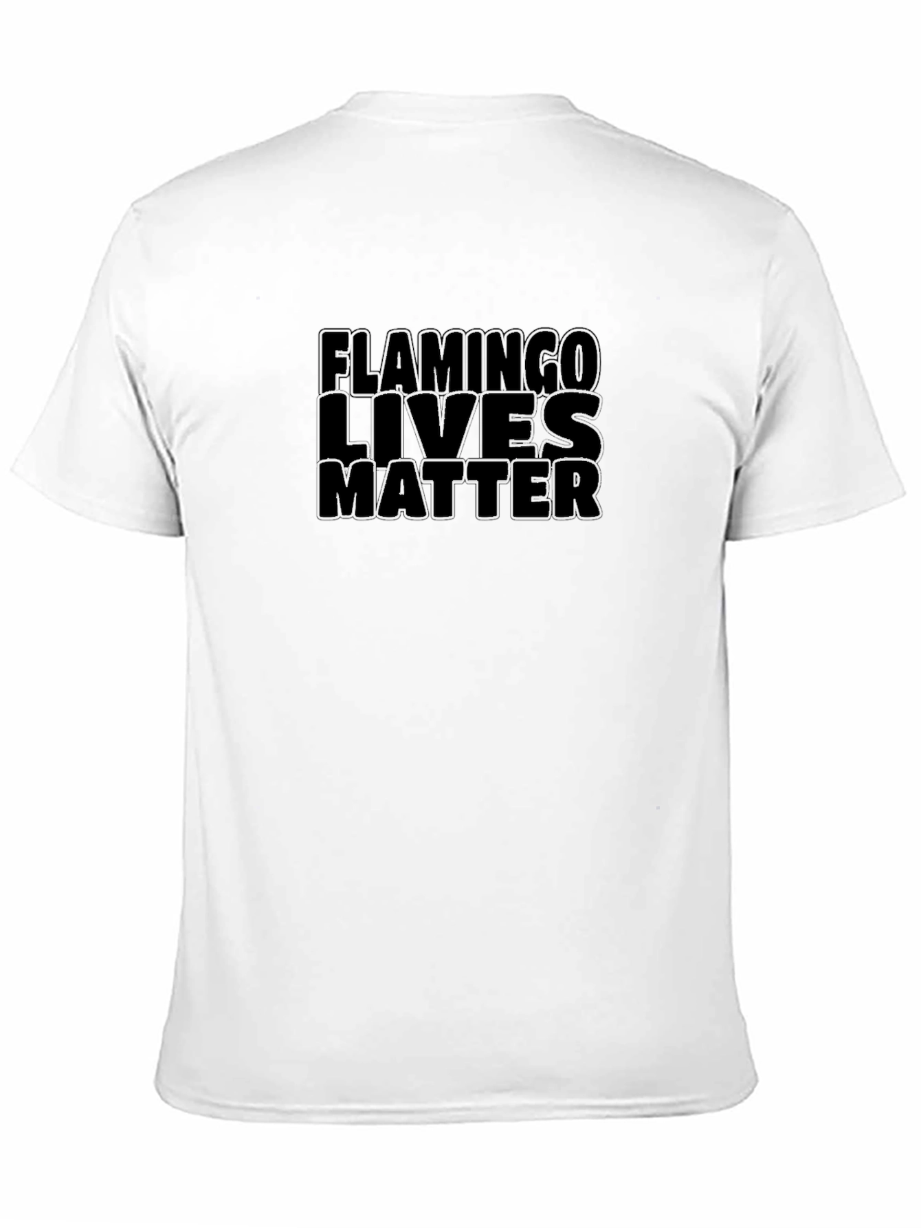 Flamingo Lives Matter Graphic T-Shirt