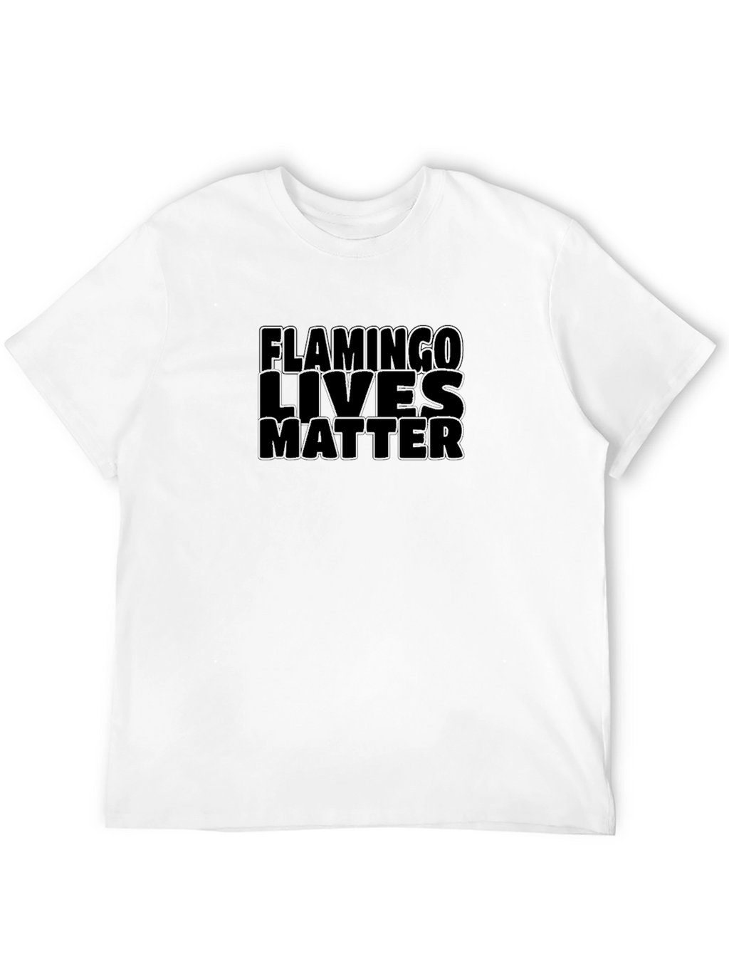 Flamingo Lives Matter Graphic T-Shirt