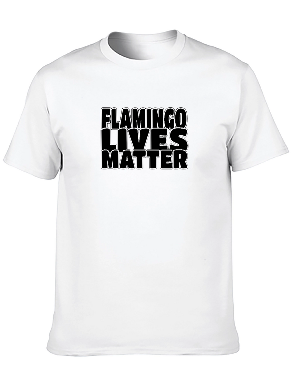Flamingo Lives Matter Graphic T-Shirt