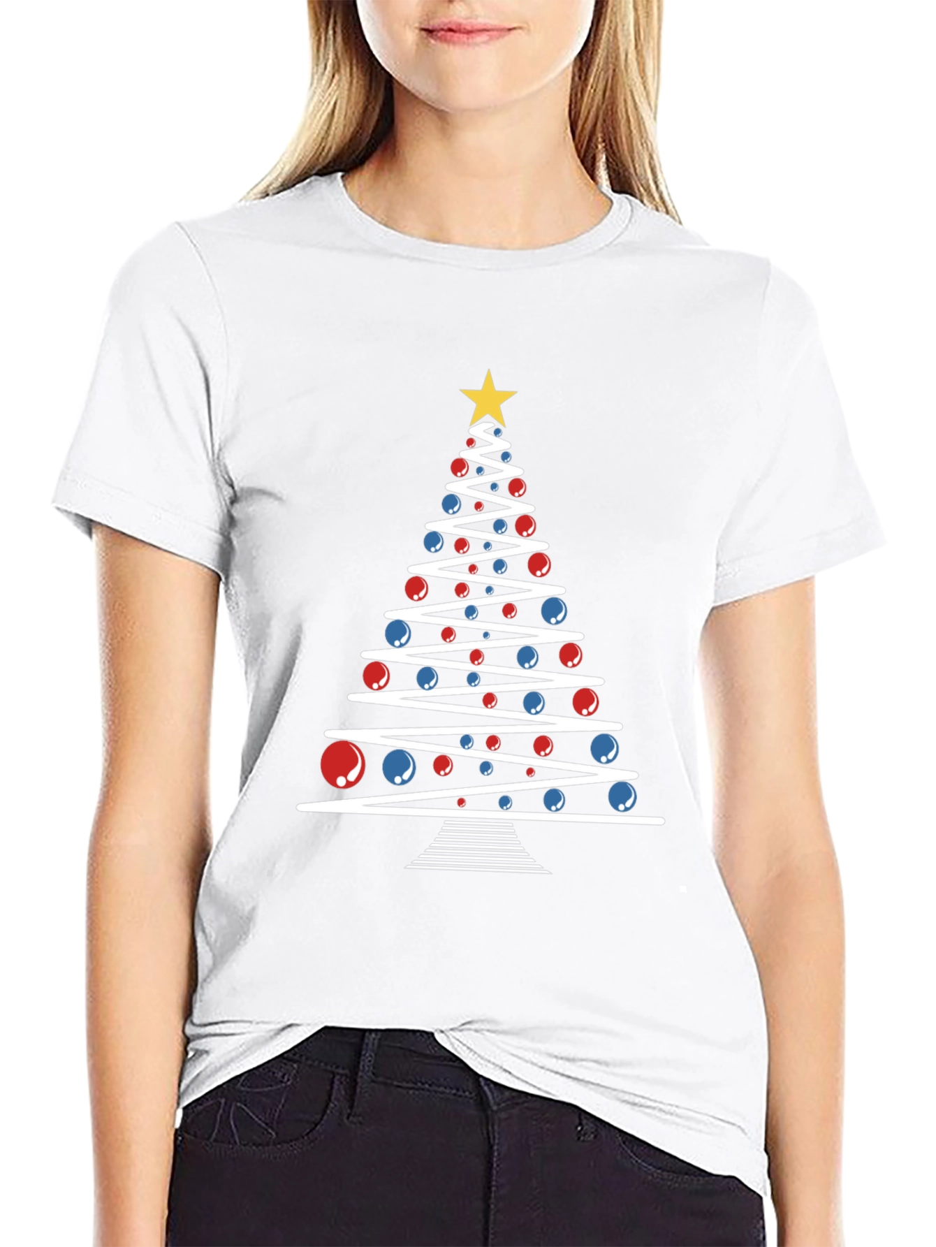 Festive Christmas Tree T-Shirt