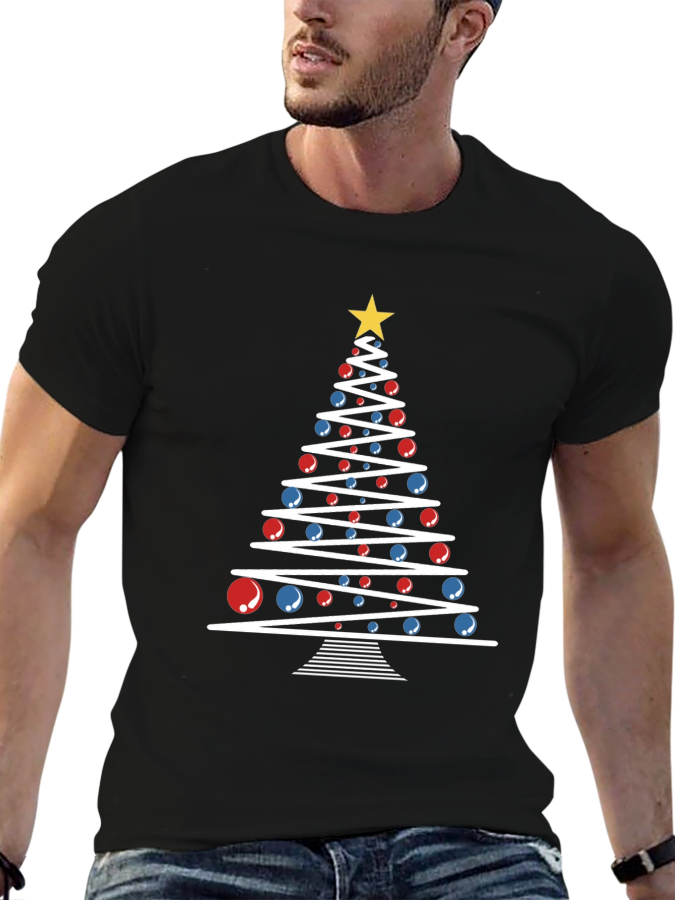 Festive Christmas Tree T-Shirt