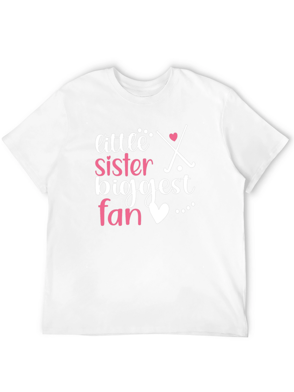 Little Sister Biggest Fan Tee