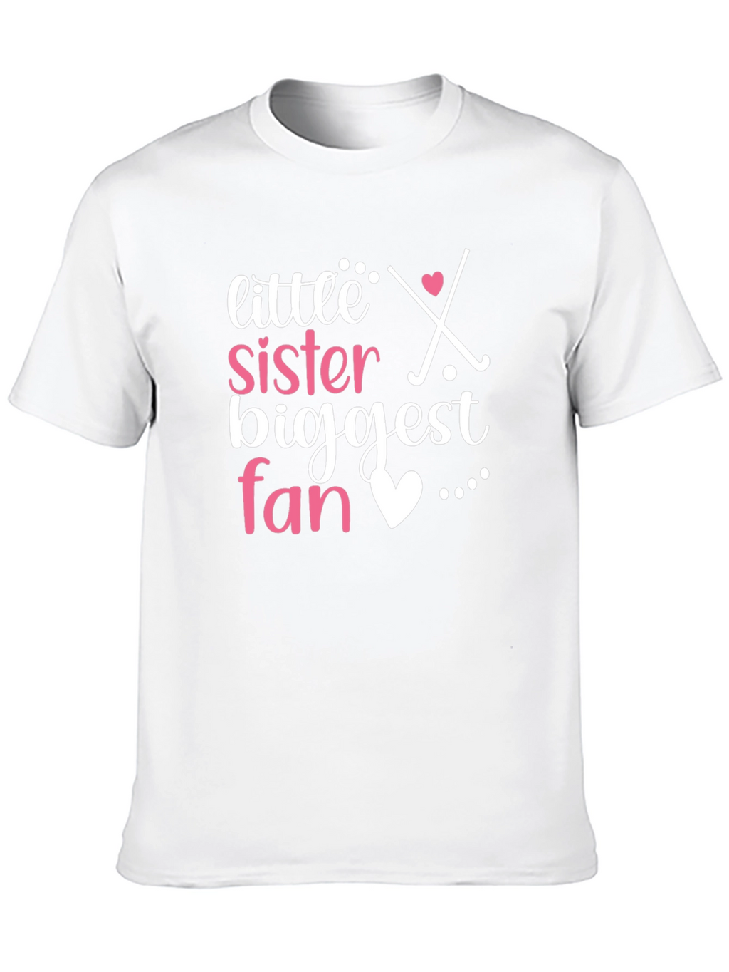 Little Sister Biggest Fan Tee