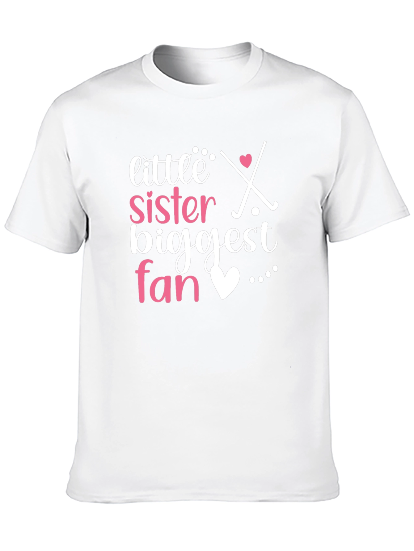 Little Sister Biggest Fan Tee