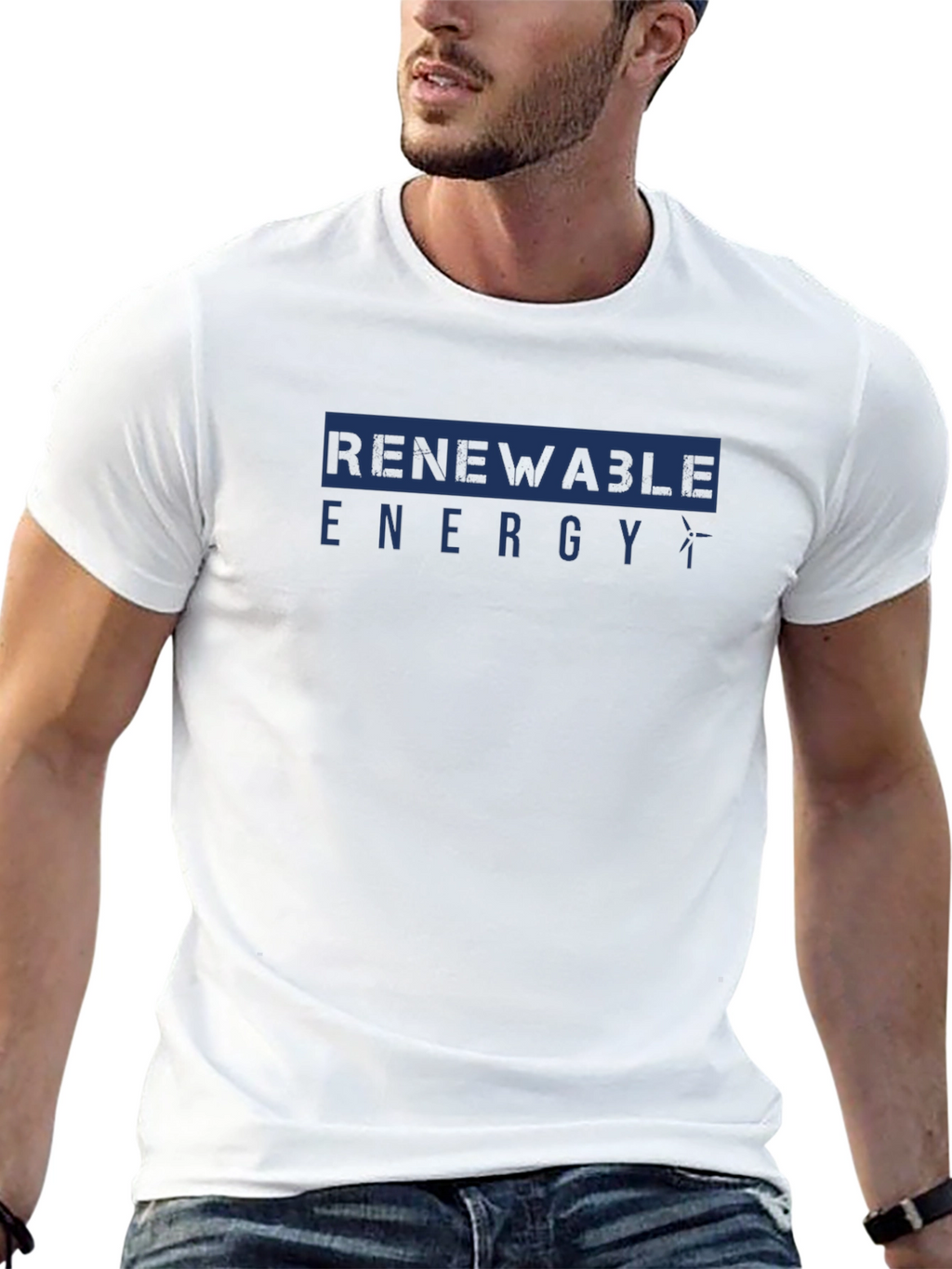 Renewable Energy Graphic Tee - Eco-Friendly Fashion
