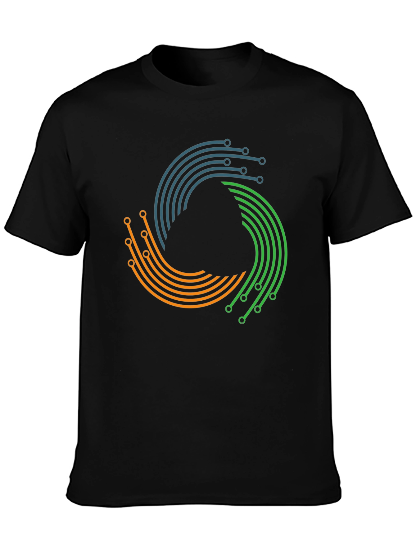 Tech Circuit T-Shirt - Modern Graphic Tee