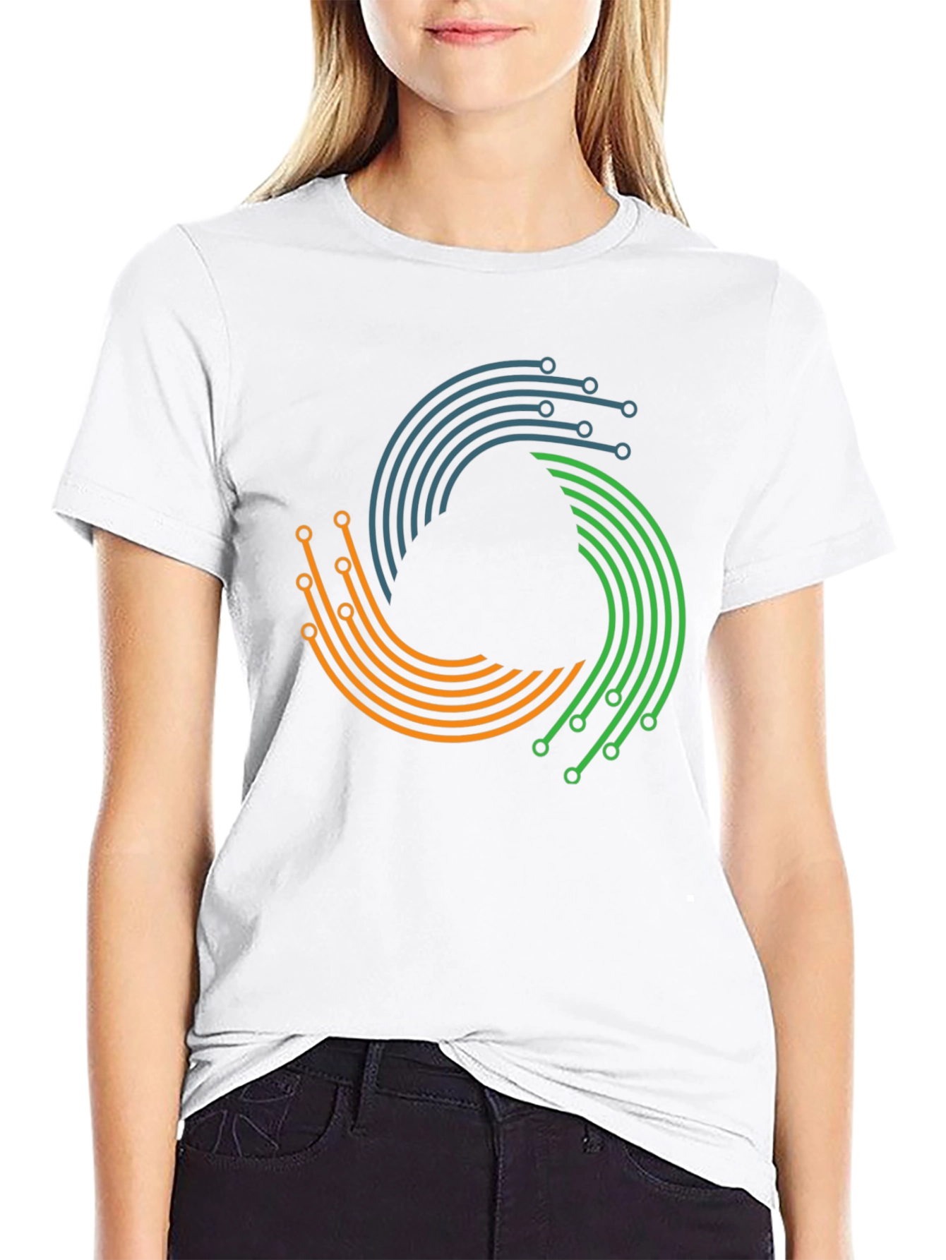 Tech Circuit T-Shirt - Modern Graphic Tee