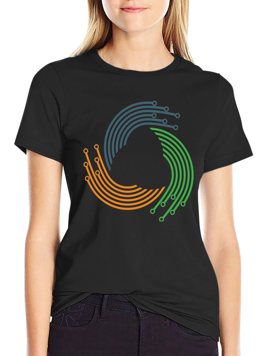 Tech Circuit T-Shirt - Modern Graphic Tee