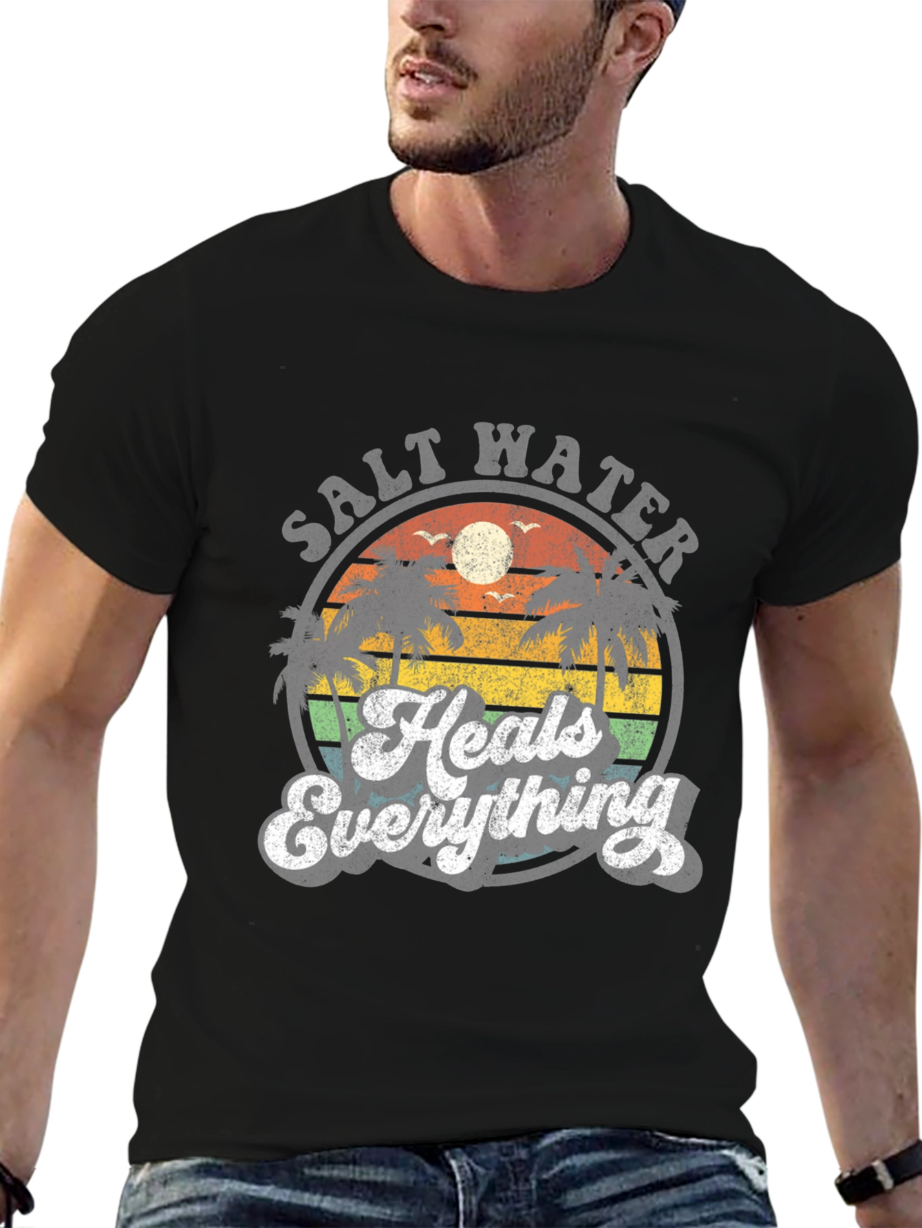 Salt Water Heals Everything Graphic Tee