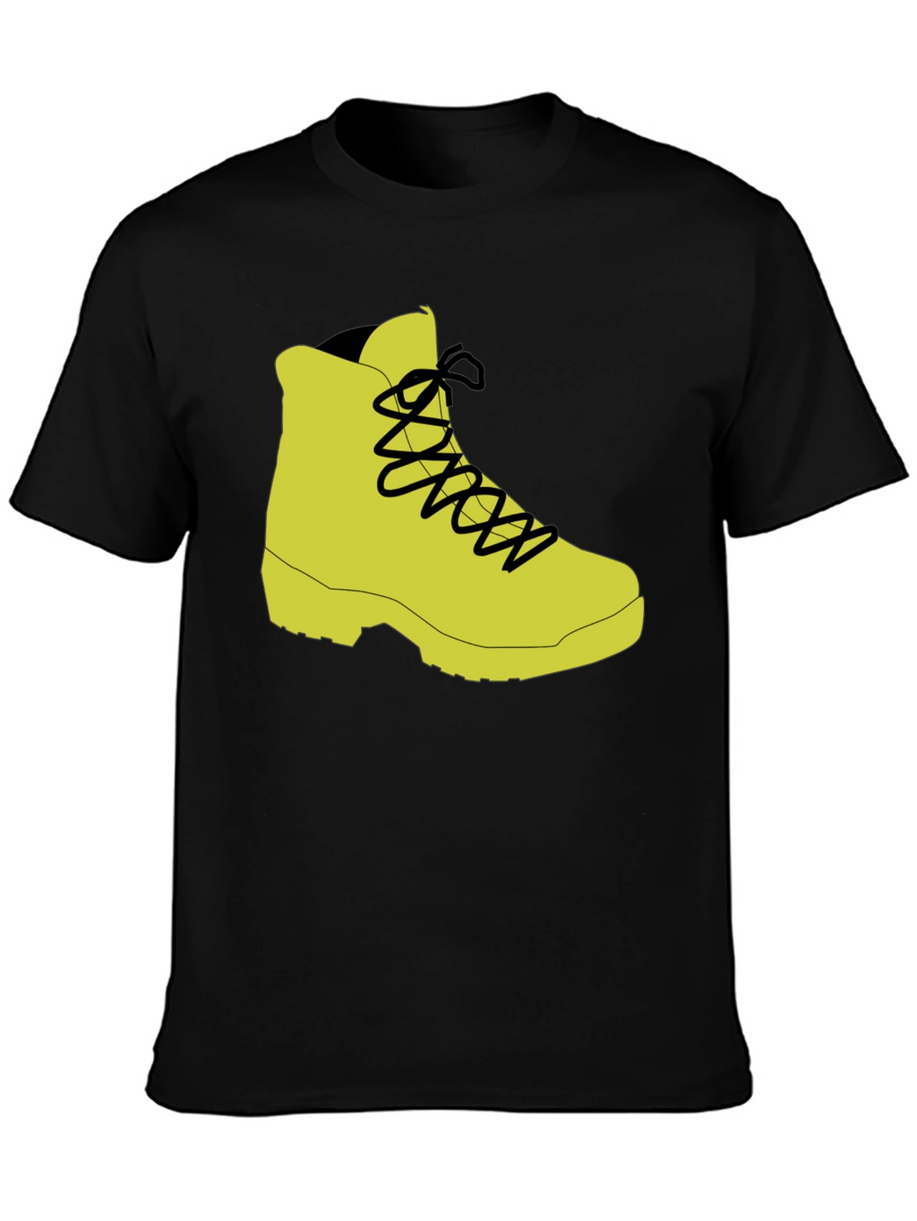 Hiking Boot Graphic Tee - Black