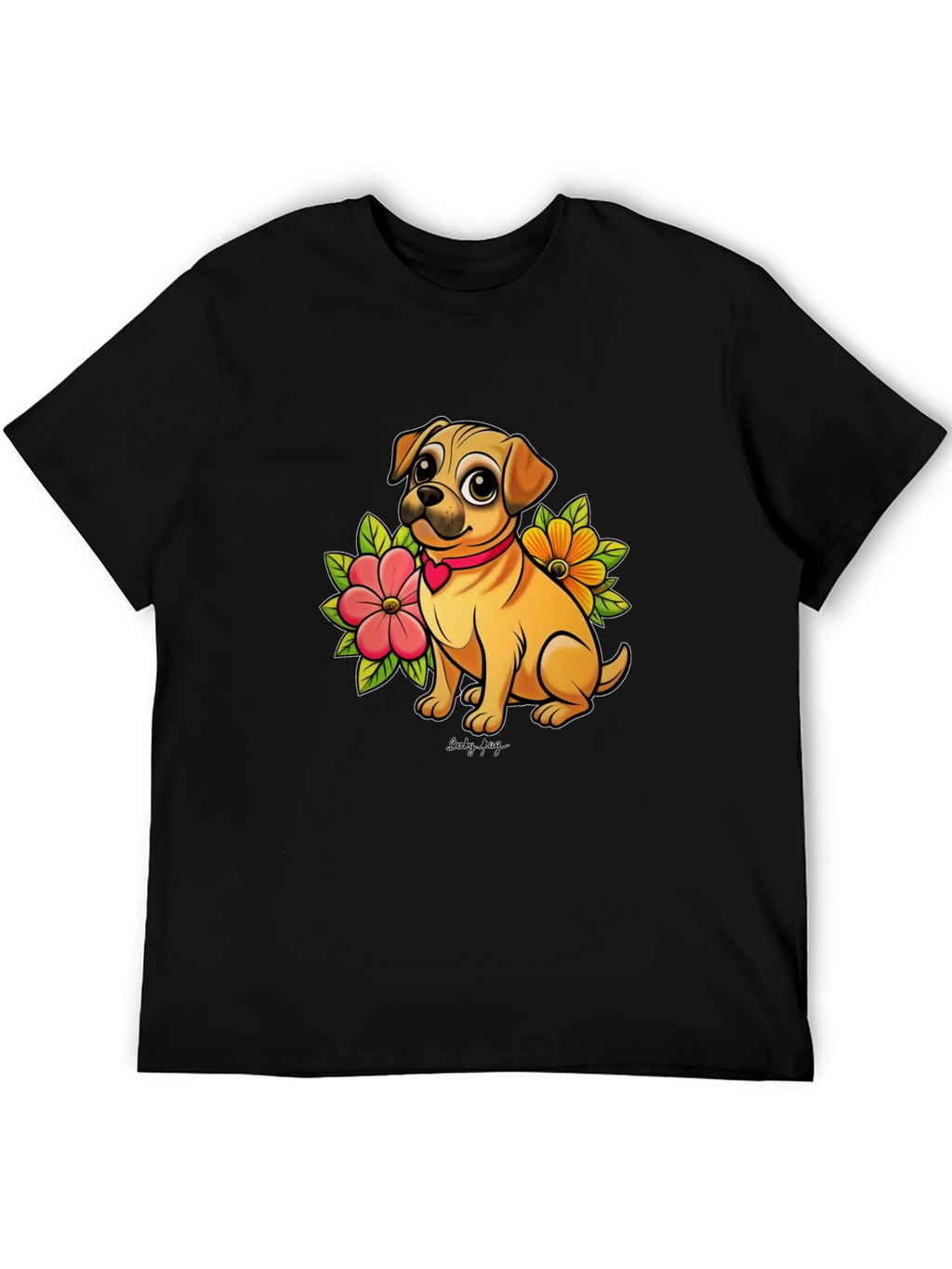 Cute Dog Cartoon T-Shirt
