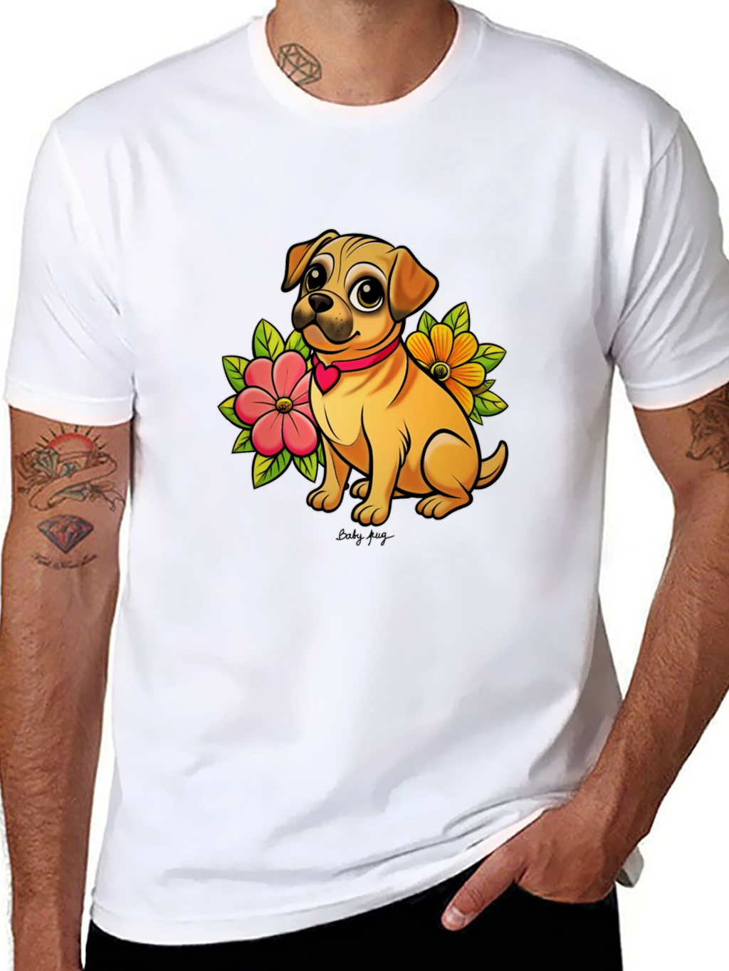 Cute Dog Cartoon T-Shirt