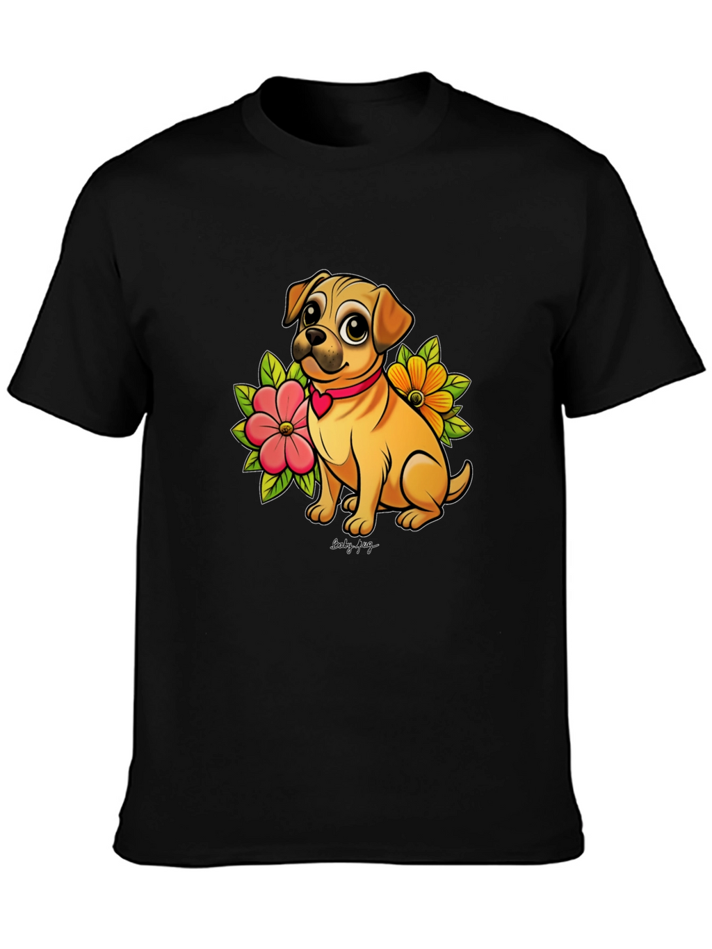 Cute Dog Cartoon T-Shirt