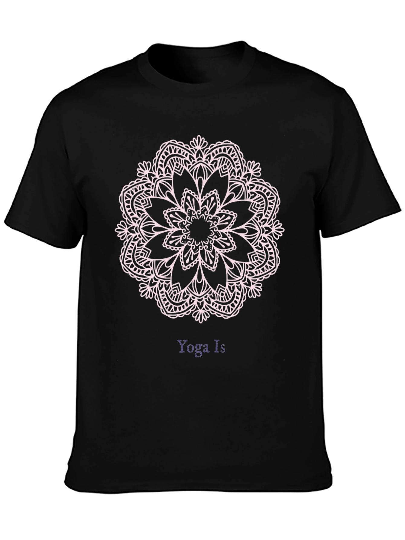 Yoga Is Mandala Graphic Tee - Comfort & Style