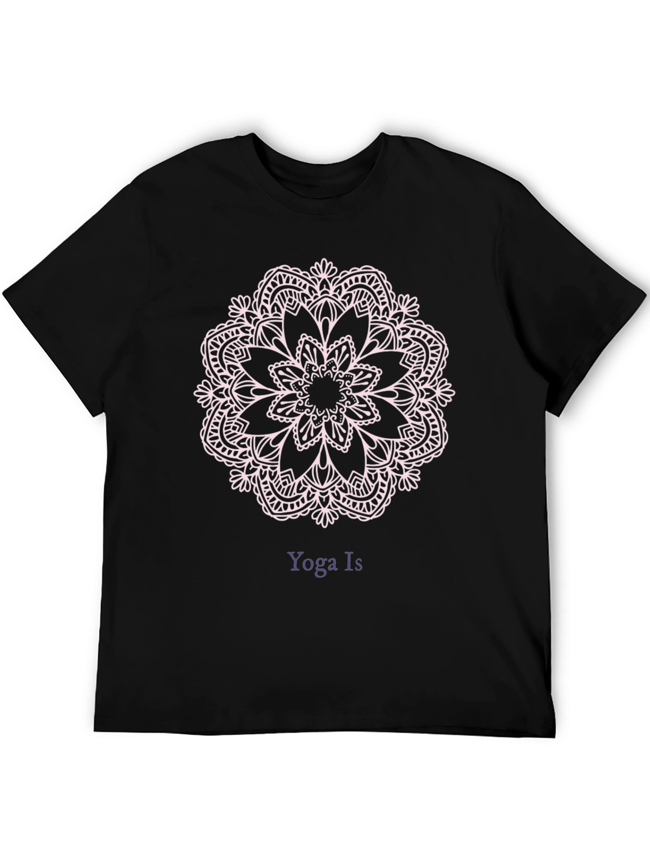 Yoga Is Mandala Graphic Tee - Comfort & Style