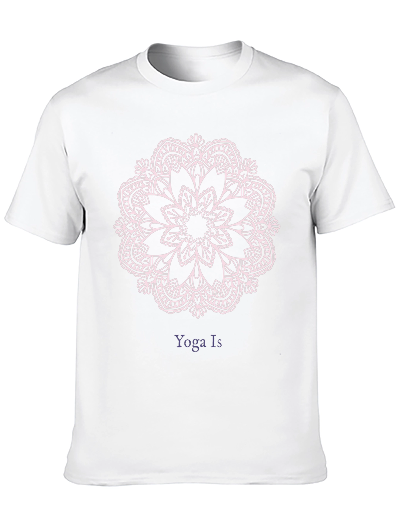 Yoga Is Mandala Graphic Tee - Comfort & Style
