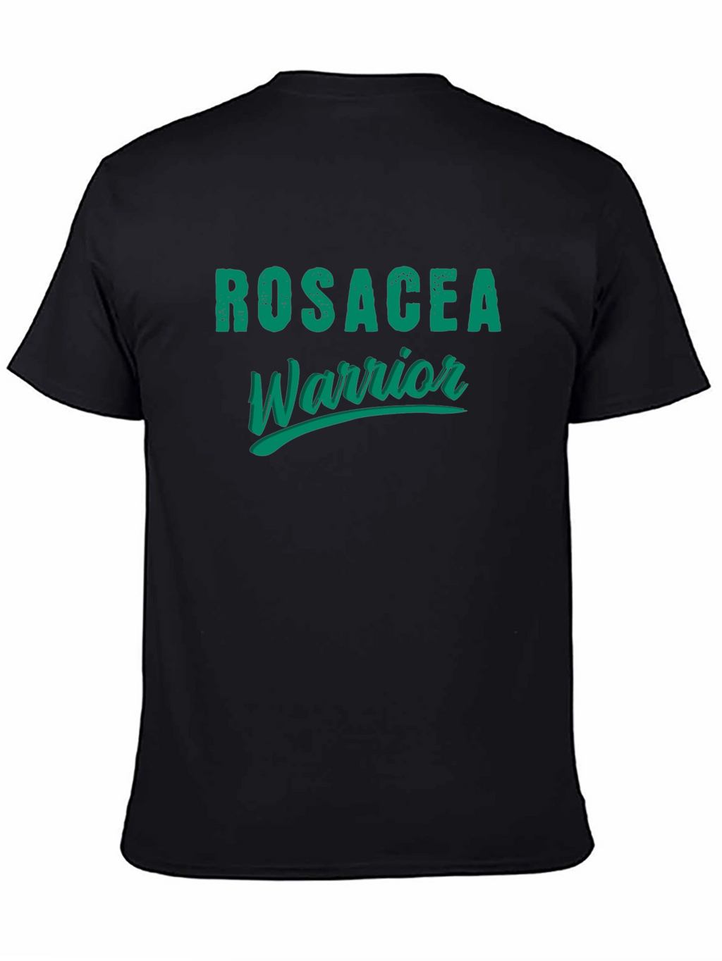 Rosacea Warrior Black T-Shirt
